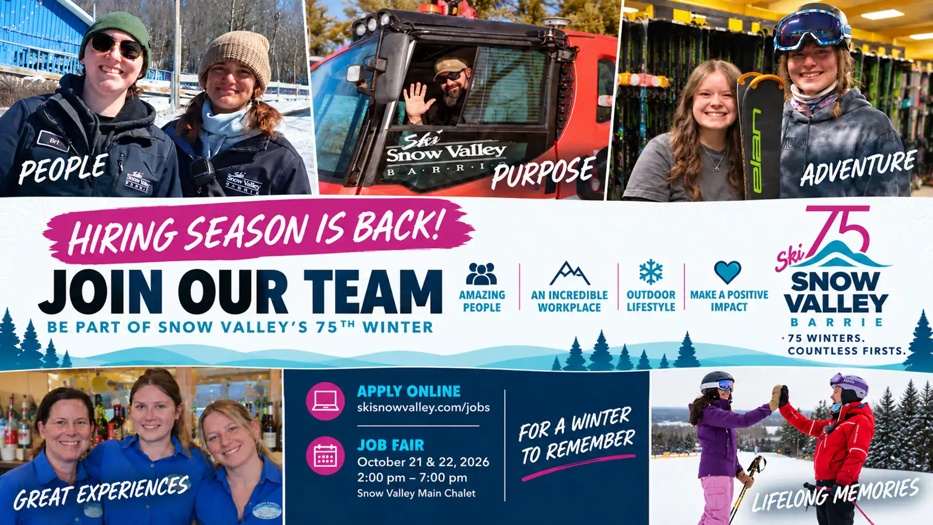 Snow Valley Job Fair